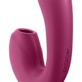 Satisfyer - Sunray Clitoral Air G Spot Dual Stimulator CherryAffairs
