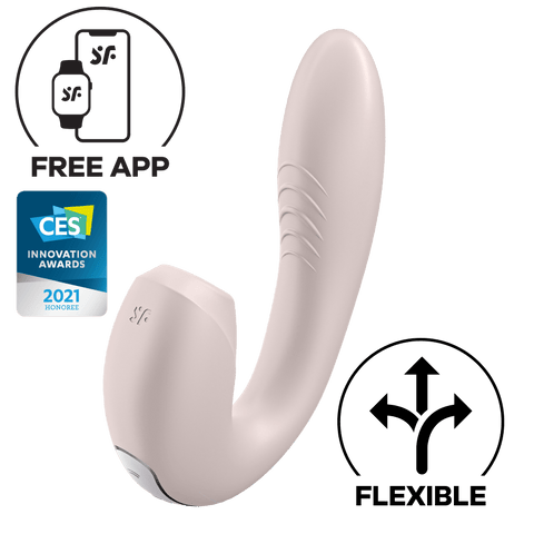 Satisfyer - Máy Kích Thích Hơi Âm Vật và Điểm G Sunray Điều Khiển Qua Ứng Dụng