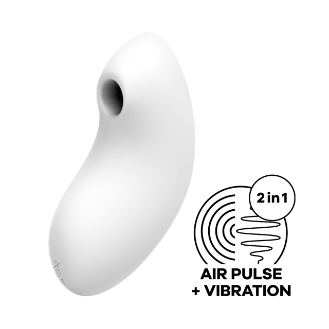 Satisfyer - Vulva Lover 2 Air Pulse Vibration Clitoral Stimulator CherryAffairs