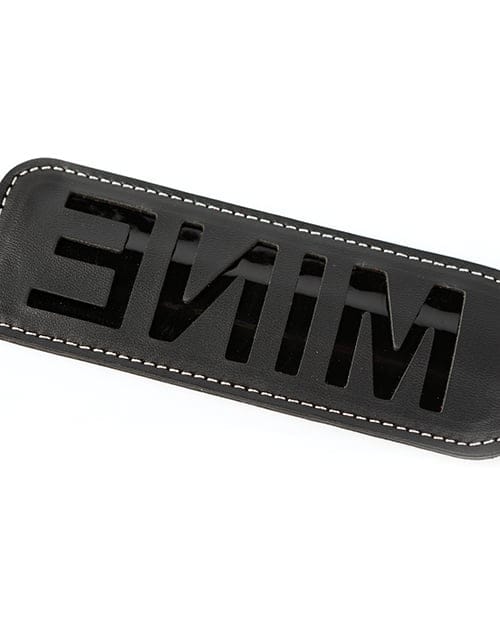 Sei Mio - You're All Mine Impression Spanking Paddle (Black) SEM1003 CherryAffairs