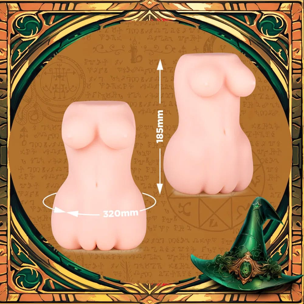 Seiraku Toys - Secret Spellbook Onahole Stroker Masturbator (Beige) SRT1009 CherryAffairs