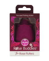 Skins - Rose Buddies Rose Flutterz Clitoral Vibrator (Red) SKN1004 CherryAffairs