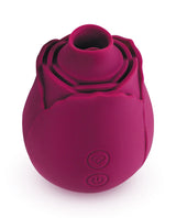 Skins - Rose Buddies Rose Flutterz Clitoral Vibrator (Red) SKN1004 CherryAffairs