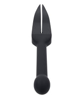 Sportsheets - Edge Silicone Tawse Double Tail Impact Paddle (Black) SS1083 CherryAffairs