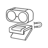 Lovense - Webcam 2 4K AI Streaming Webcam (Black)