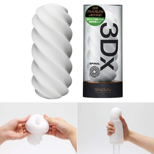 Tenga - 3Dx Series Soft Stroker Masturbator CherryAffairs