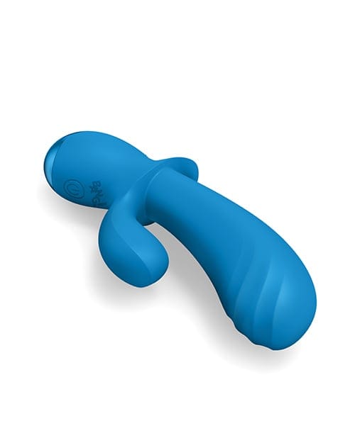 XR Brands - Bang! BG Thick Silicone Rabbit Vibrator (Blue) XR1102 CherryAffairs