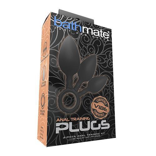 Bathmate - Anal Training Plugs (Black) BM1079 CherryAffairs