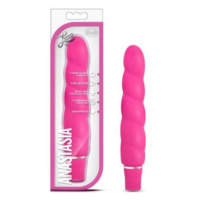 Blush Novelties - Luxe Anastasia Silicone Vibrator (Pink) BN1127 CherryAffairs