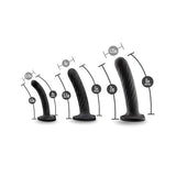 Blush Novelties - Temptasia Twist Kit Set of 3 Dildo (Black) BN1079 CherryAffairs