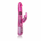 California Exotics - 7 Function Jack Rabbit 5 Rows Intermediate Vibrator (Pink) CE1660 CherryAffairs