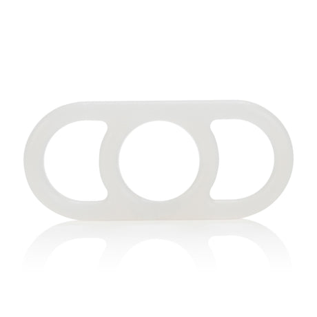 California Exotics - Commander Erection Enhancer Cock Ring (White) CE1384 CherryAffairs