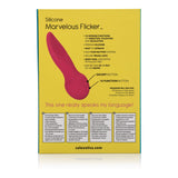 California Exotics - Mini Marvels Silicone Marvelous Flicker Clit Massager (Pink) CE1507 CherryAffairs