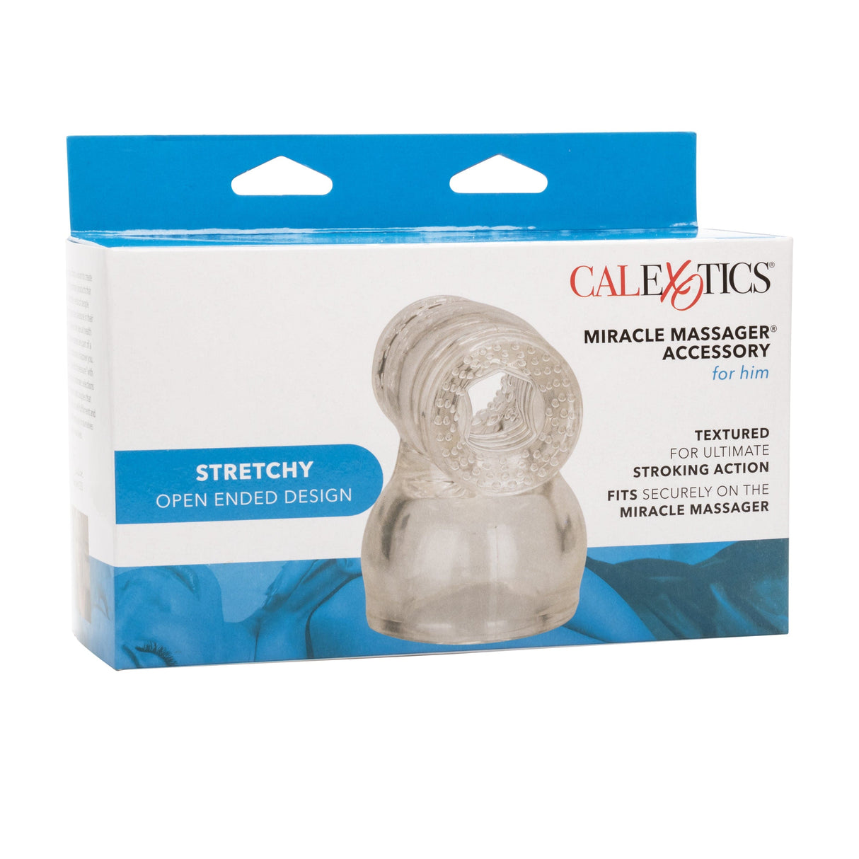 California Exotics - Miracle Massager Accessory For Him (Clear) CE1907 CherryAffairs