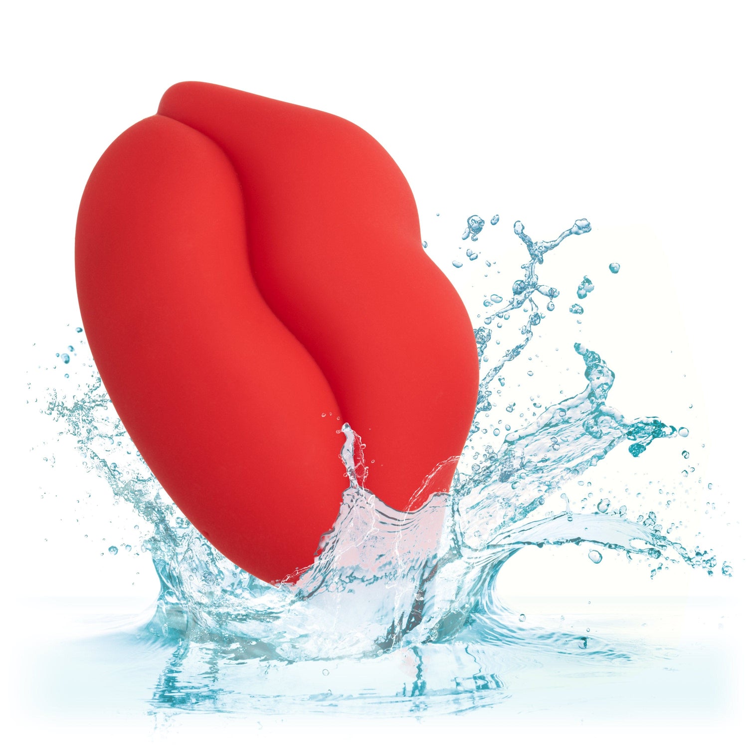 California Exotics - Naughty Bits Muah Discreet Mini Vibrator (Red) CE1953 CherryAffairs