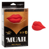 California Exotics - Naughty Bits Muah Discreet Mini Vibrator (Red) CE1953 CherryAffairs