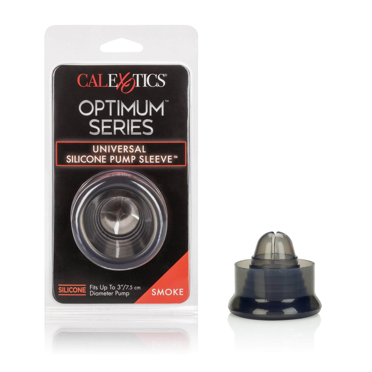 California Exotics - Optimum Series Universal Silicone Pump Sleeve (Smoke)    Accessories