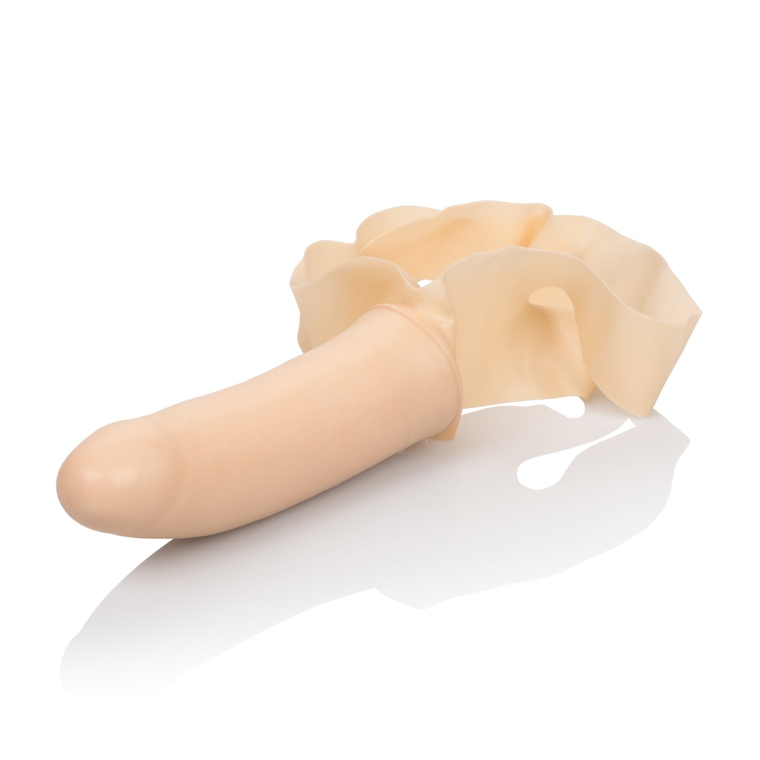 California Exotics - The Original Accommodator Latex Dong Mouth Strap On CherryAffairs