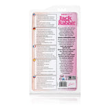California Exotics - The Original Waterproof 5 Rows Jack Rabbit Vibrator Starter (Pink) CE1539 CherryAffairs