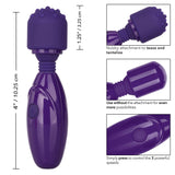 California Exotics - Tiny Teasers Nubby Mini Wand Massager (Purple) CE1767 CherryAffairs