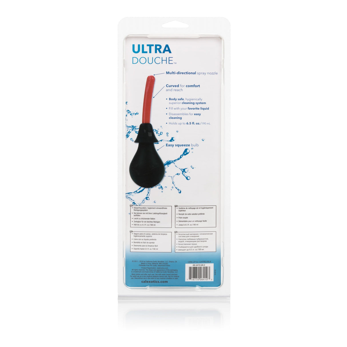 California Exotics - Ultra Anal Douche (Black) CE1653 CherryAffairs