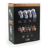 CBX - CB-6000S Male Chastity Cage Small 2.5" (Clear) - CherryAffairs.sg