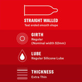 Durex - Fetherlite Ultima Condoms - CherryAffairs.sg