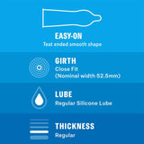 Durex - Love Easy On Condoms - CherryAffairs.sg