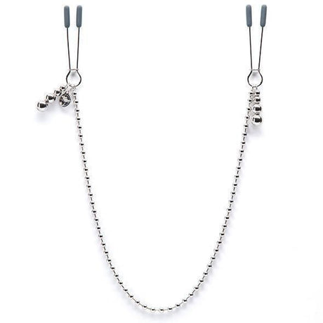 Fifty Shades Darker - At My Mercy Beaded Chain Nipple Clamps - CherryAffairs.sg