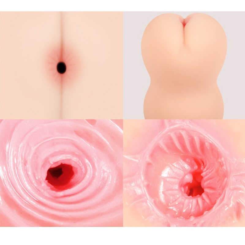 Kokos - Original Excellent Love Tongggo 2 Double Layer Ass Masturbator (Beige) KK1059 CherryAffairs