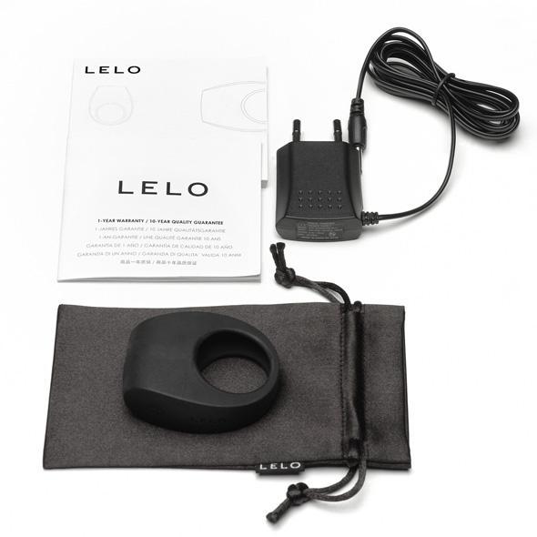 LELO - Tor 2 Vibrating Cock Ring (Black) - CherryAffairs.sg