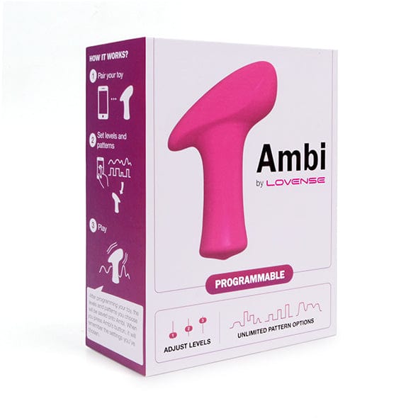 Lovense - Ambi Máy Rung Viên Đạn Điều Khiển Qua Ứng Dụng (Màu Hồng)