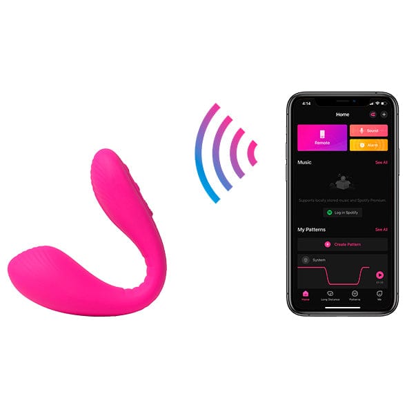 Lovense - Dolce Máy Rung Đôi Dành Cho Cặp Đôi Điều Khiển Qua Ứng Dụng (Màu Hồng)