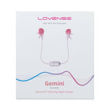 Lovense - Gemini App-Controlled Vibrating Nipple Clamps (Pink)    Nipple Clamps (Vibration) Rechargeable