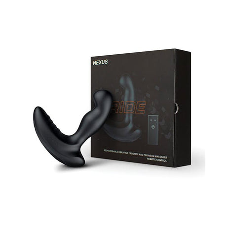 Nexus - Ride Remote Control Prostate Dual Motor Vibrator Massager (Black) NE1072 CherryAffairs