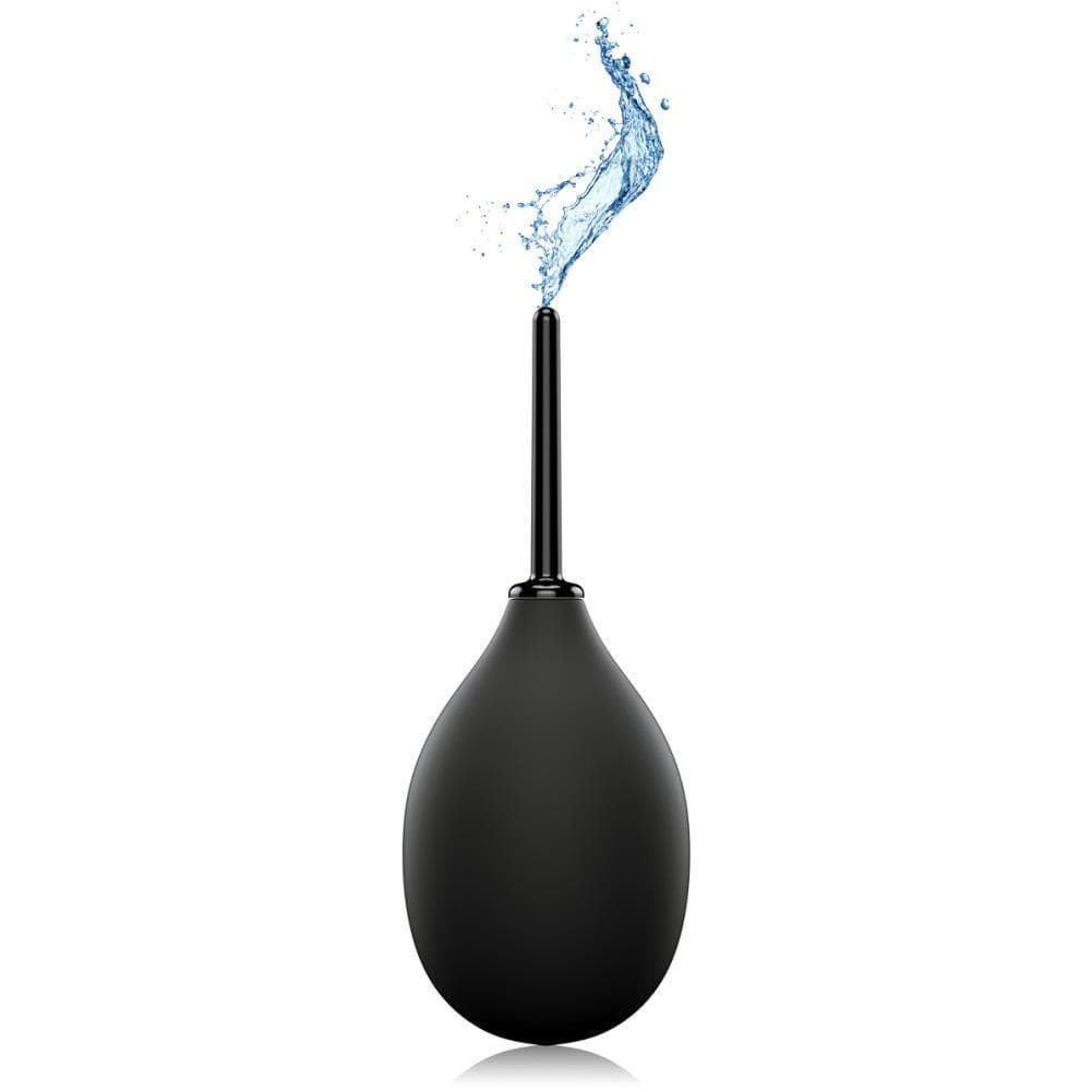 Perfect Fit - Ergoflo Impulse Anal Douche (Black) - CherryAffairs.sg