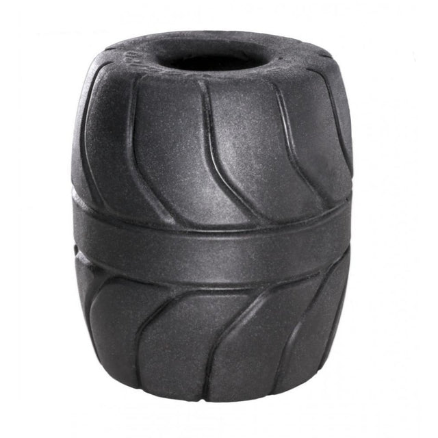 Perfect Fit - Silaskin Ball Stretcher Cock Ring 2.0" (Black) - CherryAffairs.sg