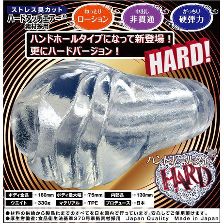 Ride Japan - Original Loop Double Motion Long Hard Onahole (Clear) RJ1018 CherryAffairs
