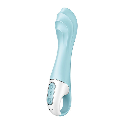 Satisfyer - Máy rung điểm G Air Pump 5 điều khiển qua ứng dụng (Xanh dương)