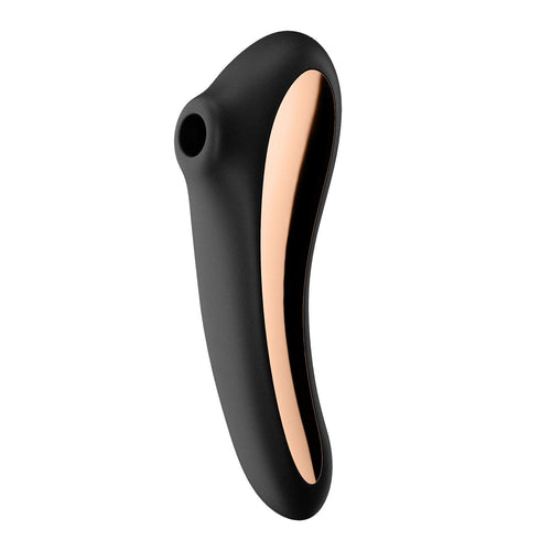 Satisfyer - Máy Rung Kích Thích Hơi Đôi Kiss Có Thể Chèn Vào, Kích Thích Hơi Âm Vật