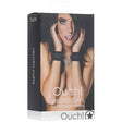 Shots - Ouch! Velcro Hand & Ankle Cuffs (Black) - CherryAffairs.sg