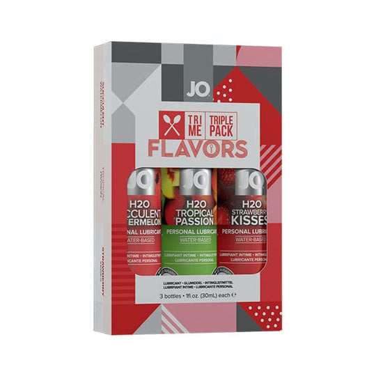Bộ Ba Hương Vị Gel Bôi Trơn Gốc Nước System Jo - Tri Me