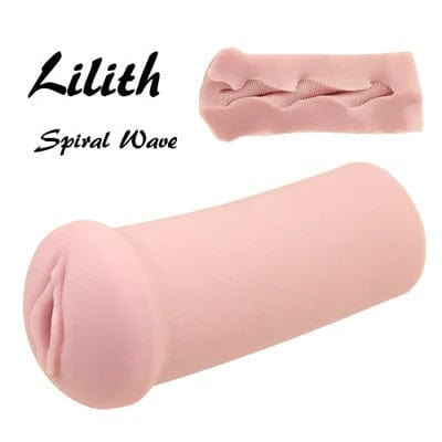 Tomax - Máy Thủ Dâm Lilith Sóng Xoắn Ốc Onahole (Màu Be)