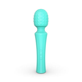 Tracy's Dog - Seaquake Silicone Bumps Wand Massager (Blue) TRD1022 CherryAffairs