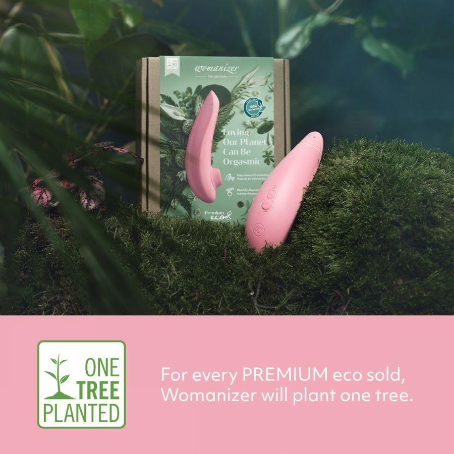 Womanizer - Premium Econ Clitoral Air Stimulator (Rose) WM1039 CherryAffairs